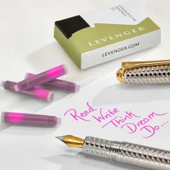 Levenger Ink Cartridges (set of 16) New