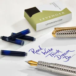 Levenger Ink Cartridges (set of 16) New