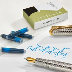 Levenger Ink Cartridges (set of 16) New