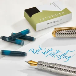 Levenger Ink Cartridges (set of 16) New
