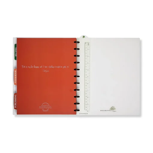 Levenger Master Class How to Write a Cookbook Circa Workbook Clearance