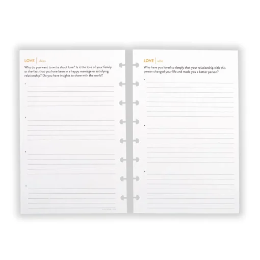 Levenger Master Class Writing a Memoir Circa Refill Clearance