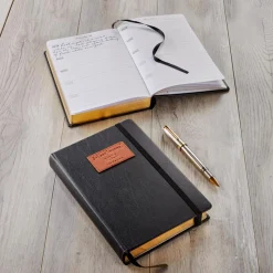 Levenger Luxe Leather 5-Year Journal Black Online