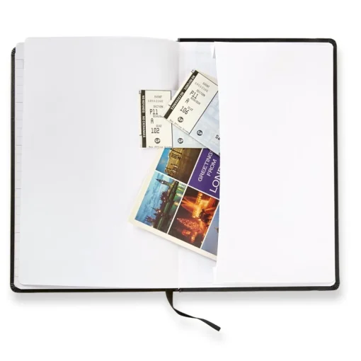 Levenger Luxe Leather 5-Year Journal Black Online
