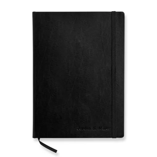 Levenger Luxe Notebook Black Clearance
