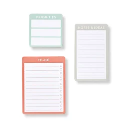 Levenger Make Today Count Pad Trio New