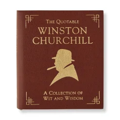 Levenger Mini Churchill Wit and Wisdom Brown Discount