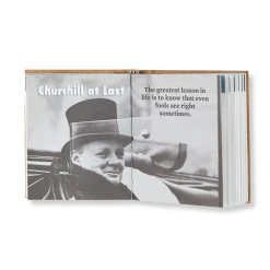 Levenger Mini Churchill Wit and Wisdom Brown Discount