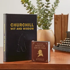 Levenger Mini Churchill Wit and Wisdom Brown Discount