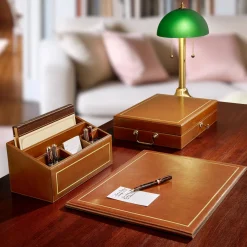 Levenger Minister's Dispatch Desk Set Best