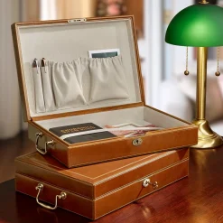 Levenger Minister's Dispatch Desk Set Best