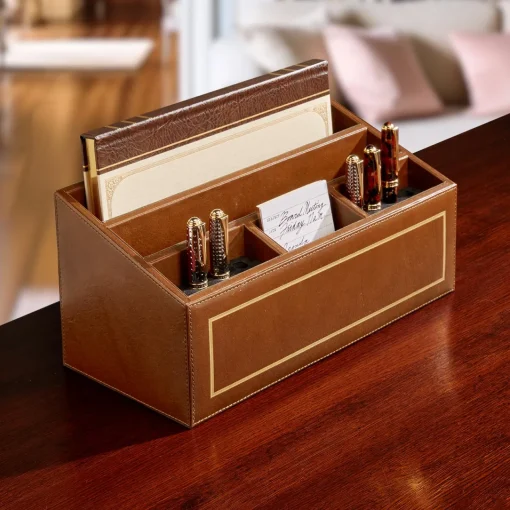 Levenger Minister's Dispatch Desk Set Best