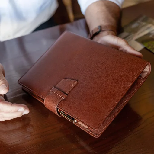 Levenger Montana Circa Folio Brandy Online