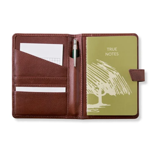 Levenger Montana True Notes Leather Folio Brandy Sale