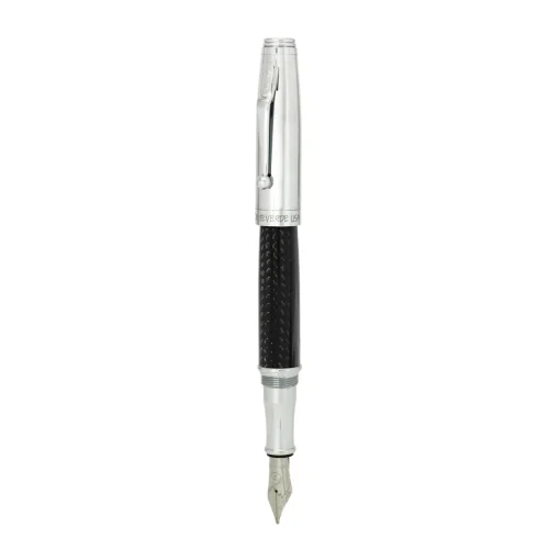 Levenger Monteverde Invincia Chrome Fountain Pen Outlet