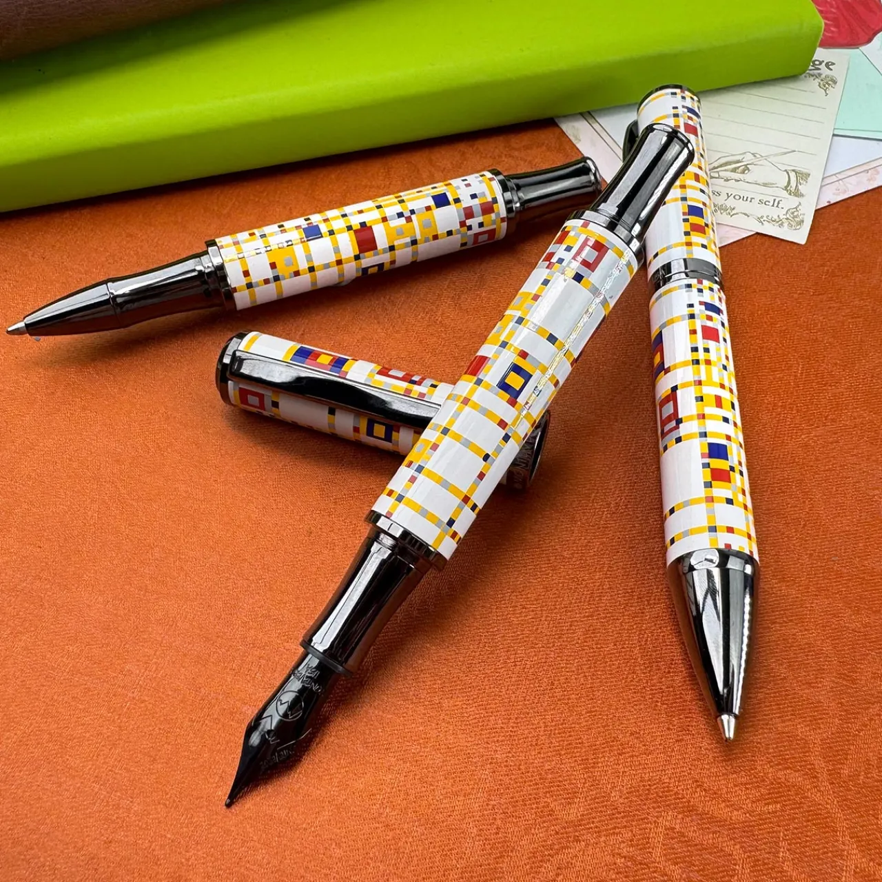 Levenger Monteverde Regatta Mondrian Broadway Boogie Woogie Pen Clearance