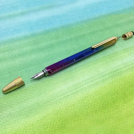 Levenger Monteverde USA Rainbow Tool Fountain Pen Best