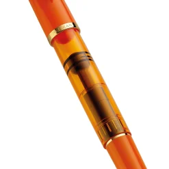 Levenger Pelikan Classic M200 Orange Delight Fountain Pen Clearance