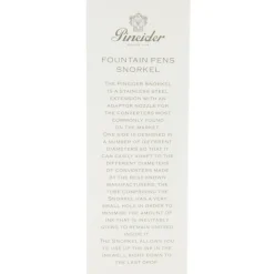 Levenger Pineider Fountain Pen Snorkel