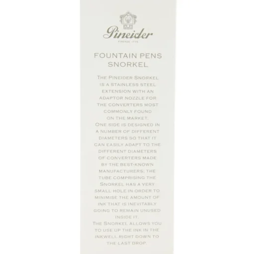 Levenger Pineider Fountain Pen Snorkel