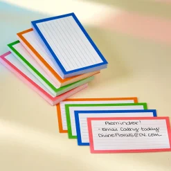 Levenger Prismatic Wallet Cards (set of 100) New