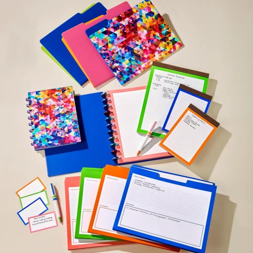 Levenger Prismatic Wallet Cards (set of 100) New