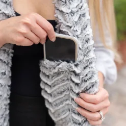 Levenger Reader’s Book Scarf Grey Hot