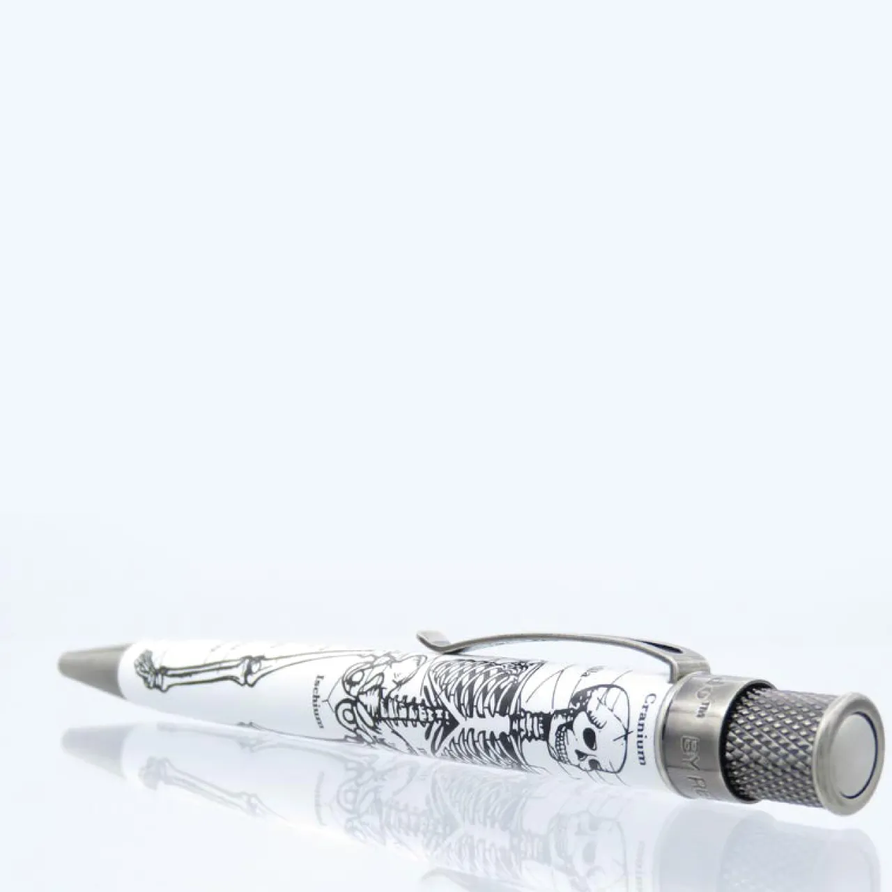 Levenger Retro 51 Tornado Vintage Metalsmith Dr. Gray Rollerball Pen