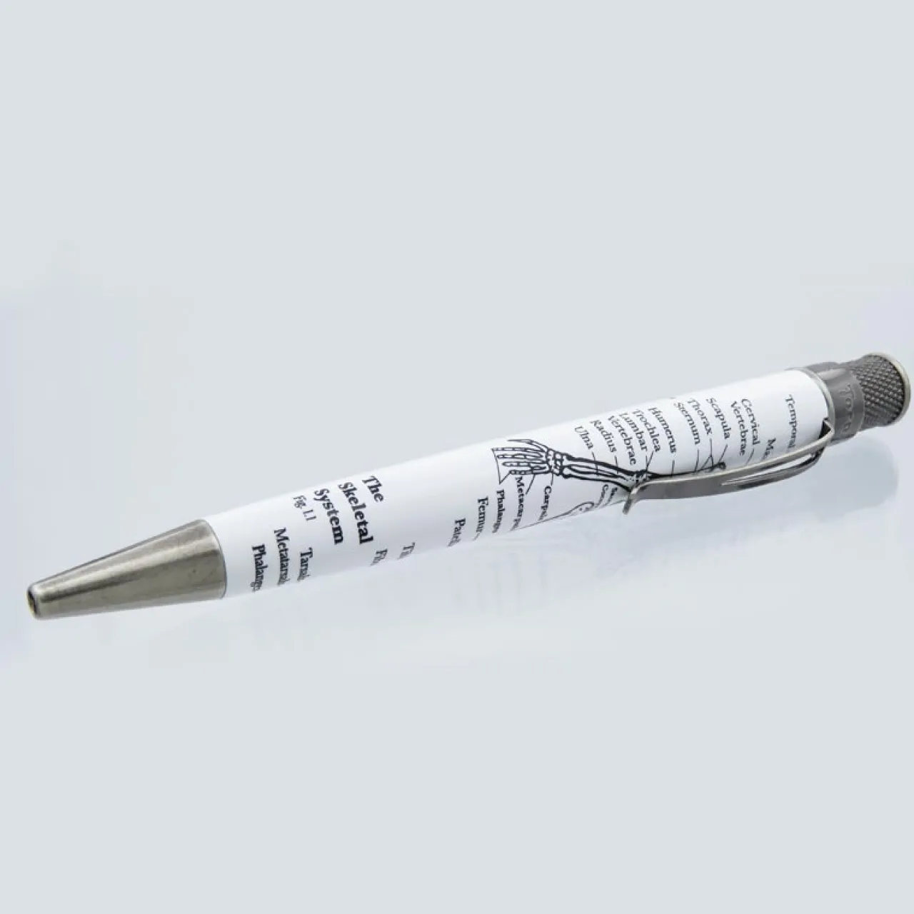 Levenger Retro 51 Tornado Vintage Metalsmith Dr. Gray Rollerball Pen