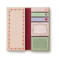 Levenger Rifle Paper Co. Delphine Sticky Note Folio New