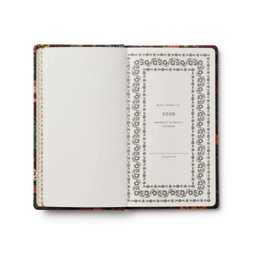 Levenger Rifle Paper Co. Gracie 2026 Hardcover Pocket Planner Discount