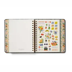 Levenger Rifle Paper Co. Wildwood 2026 Academic Covered Spiral Planner Clearance