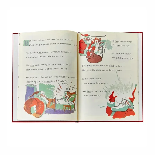 Levenger Rudolph the Red-Nosed Reindeer Leather Bound Edition Online