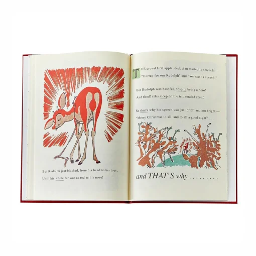 Levenger Rudolph the Red-Nosed Reindeer Leather Bound Edition Online