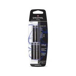 Levenger Sheaffer Fountain Pen Ink Cartridges (set of 5) Black