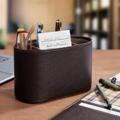 Levenger Sidekick Upright Leather Organizer Sale