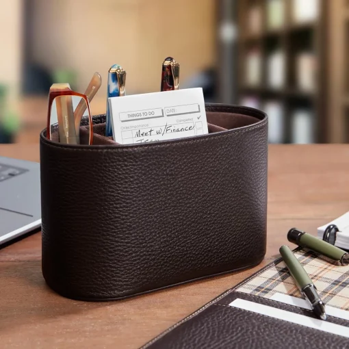 Levenger Sidekick Upright Leather Organizer Sale
