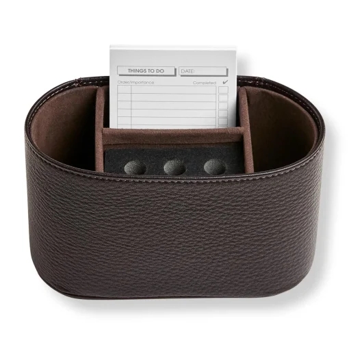 Levenger Sidekick Upright Leather Organizer Sale