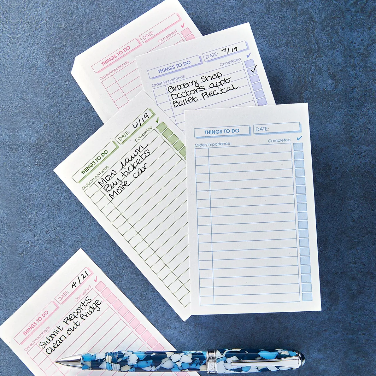 Levenger Soft Color 3 X 5 To-Do Cards (set of 100) Online