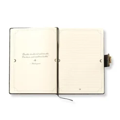 Levenger Spellbound Journal Black Outlet