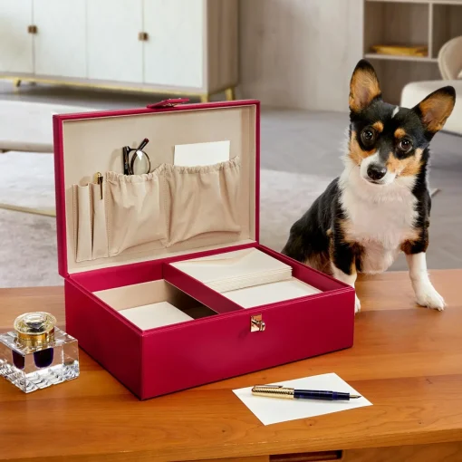 Levenger The King’s Stationery Box New