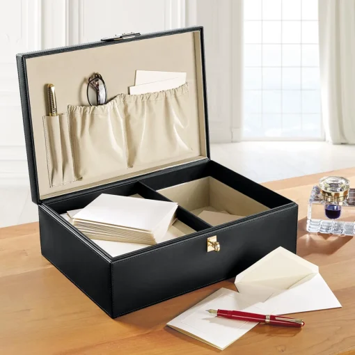 Levenger The King’s Stationery Box New
