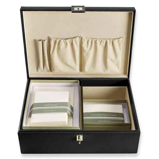 Levenger The King’s Stationery Box New