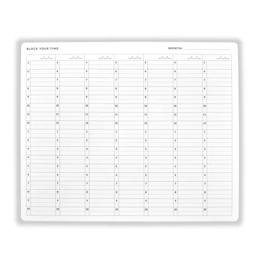 Levenger Time Tracker Desk Pad Sale