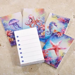 Levenger Under the Sea 3 x 5 To-Do Cards (set of 100) New