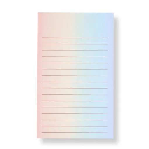 Levenger Vibrant Color Gradient Ruled 3 x 5 Cards (set of 100) New