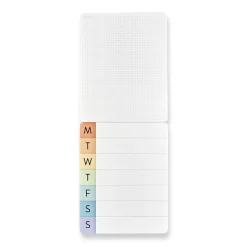 Levenger Vibrant Weekly Desk Pad New