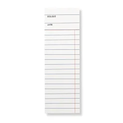 Levenger Vintage Library Bookmark Cards (set of 50) Clearance