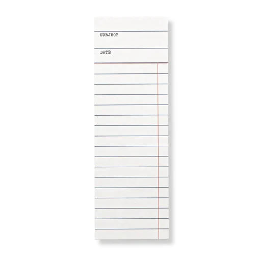 Levenger Vintage Library Bookmark Cards (set of 50) Clearance