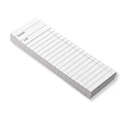 Levenger Vintage Library Bookmark Cards (set of 50) Clearance
